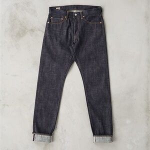 Momotaro 0405-82 Revival Cotton 16 oz Selvedge Jeans - High Tapered Fit